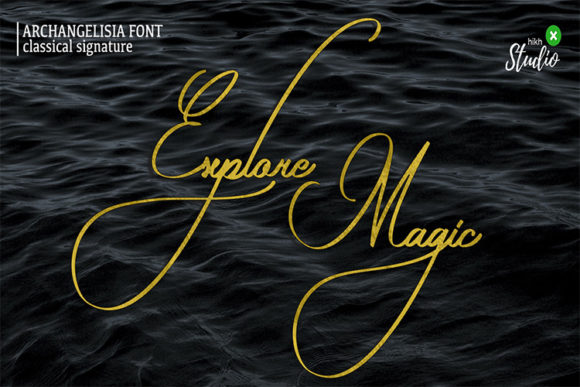 Archangelisia Font Poster 2