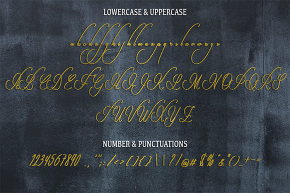 Archangelisia Font Poster 8