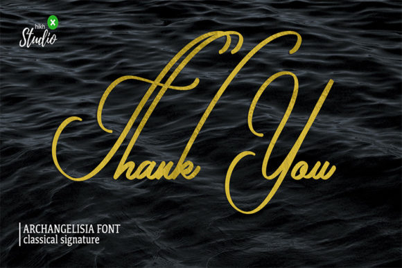 Archangelisia Font Poster 10