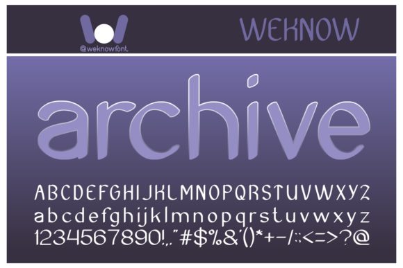 Archive Font