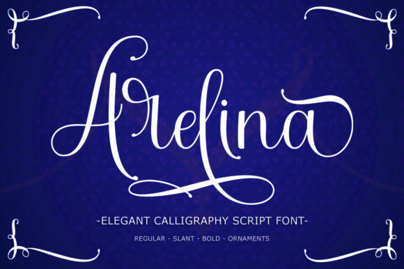 Arelina Font Poster 1