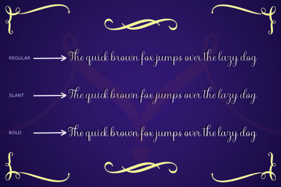 Arelina Font Poster 4