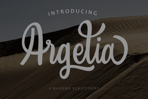 Argelia Font Poster 1