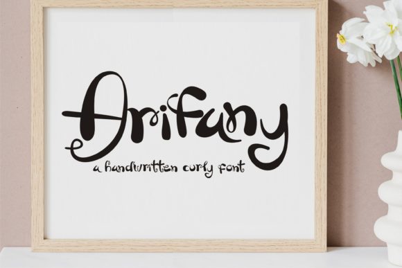 Arifany Font Poster 1