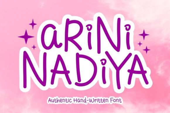 Arini Nadiya Font Poster 1