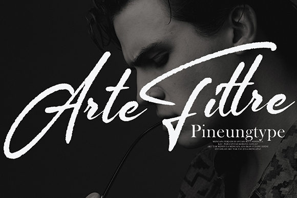 Arte Fittre Font Poster 1