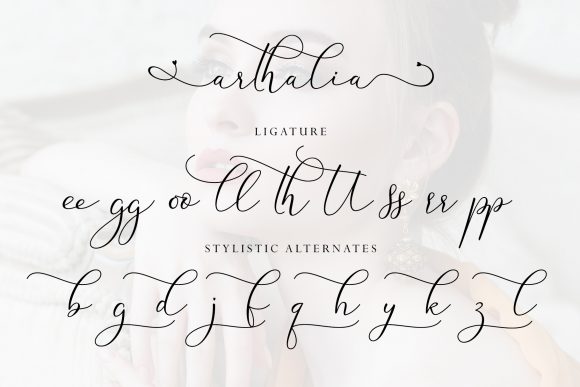 Arthalia Font Poster 11