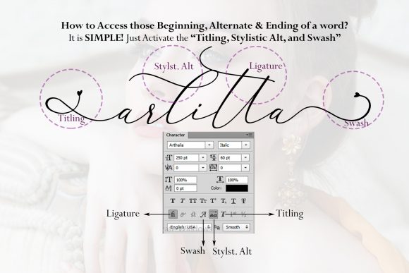 Arthalia Font Poster 8