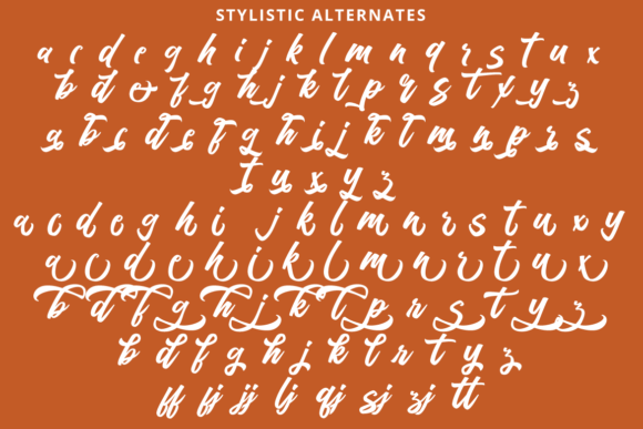 Artukge Script Font Poster 14