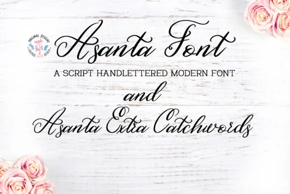 Asanta Font Asanta Font Poster 1