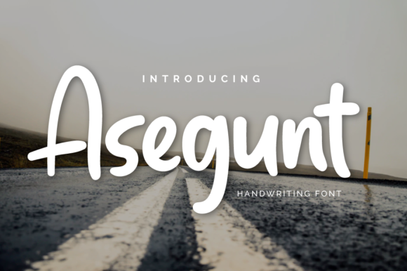 Asegunt Font Poster 1