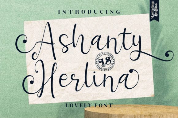 Ashanty Herlina Font Poster 1