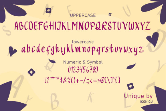 Asheeqa Font Poster 6