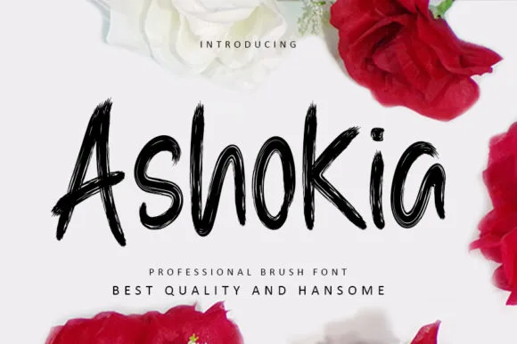 Ashokia Font Ashokia Font Poster 1