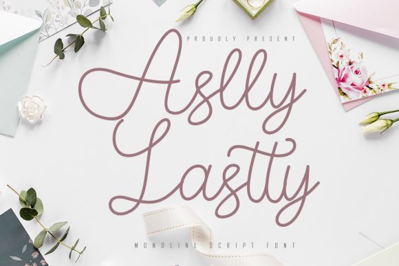 Aslly Lastty Font Poster 1
