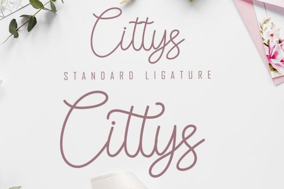 Aslly Lastty Font Poster 2