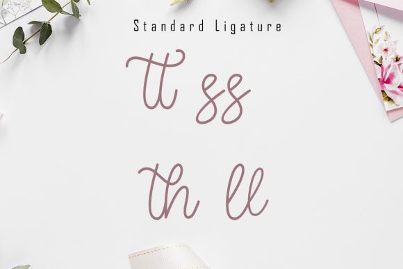 Aslly Lastty Font Poster 5