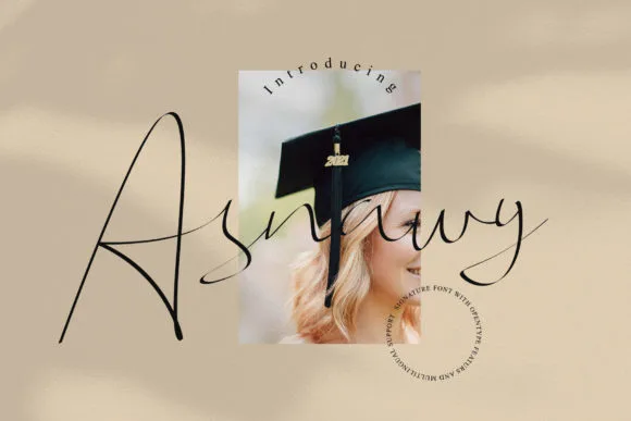 Asnawy Font Asnawy Font Poster 1