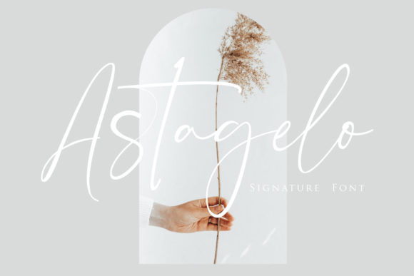 Astagelo Font Poster 1