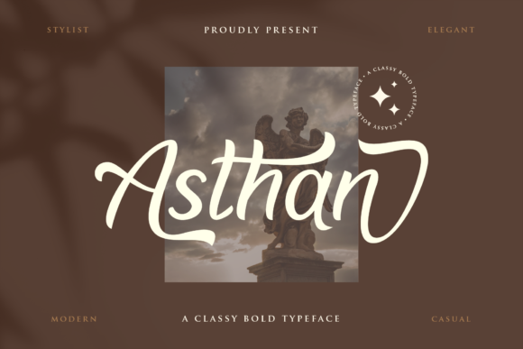 Asthan Font Poster 1