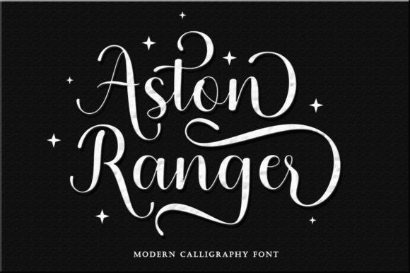 Aston Ranger Font Poster 1