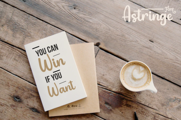 Astringe Font Poster 6