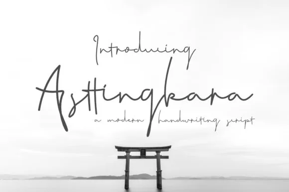 Asttingkara Font Poster 1