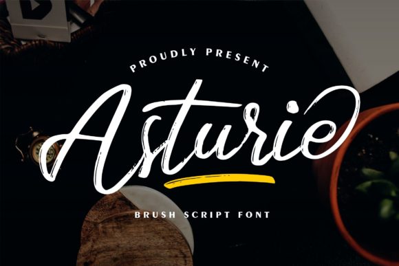 Asturie Font Poster 1