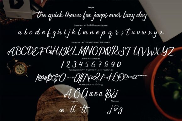 Asturie Font Poster 6