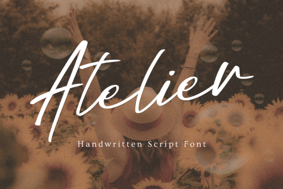 Atelier Font Poster 1