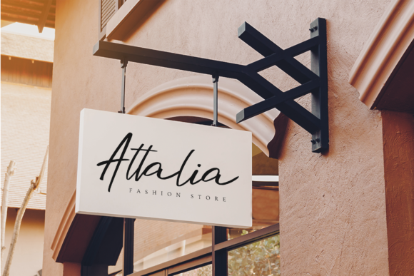 Atelier Font Poster 8