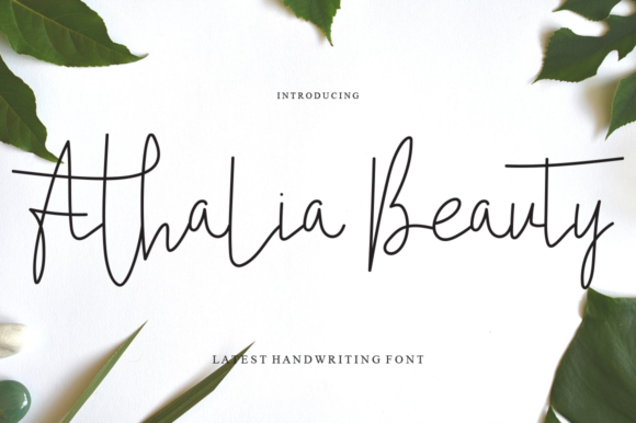 Athalia Beauty Font