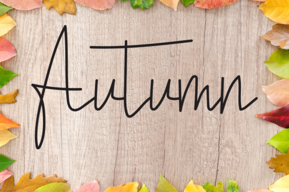 Athalia Beauty Font Poster 3