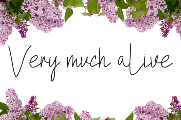 Athalia Beauty Font Poster 5