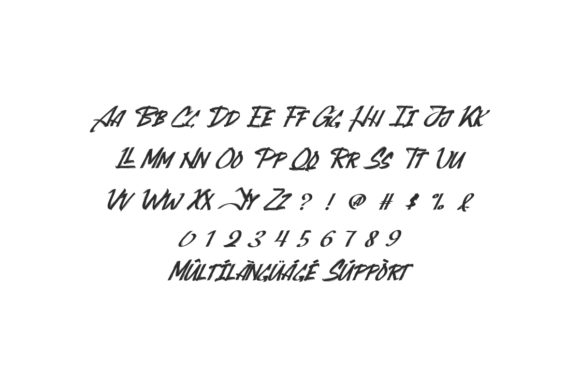 Attacktion Font Poster 3