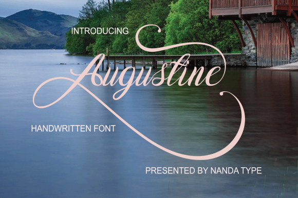 Augustine Font Poster 1