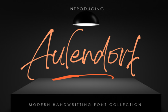 Aulendorf Font Poster 1