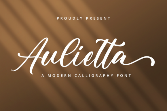 Aulietta Font Poster 1