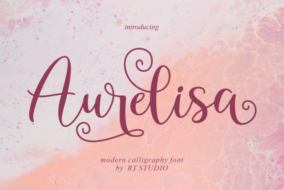 Aurelisa Font Poster 1