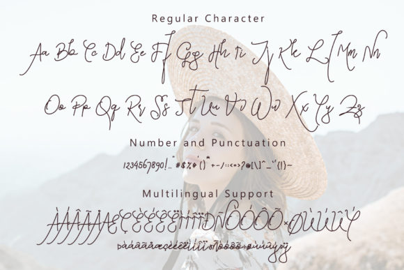 Aurellie Font Poster 9