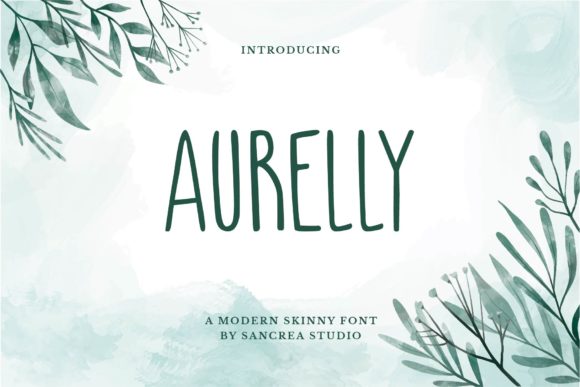 Aurelly Font Poster 1