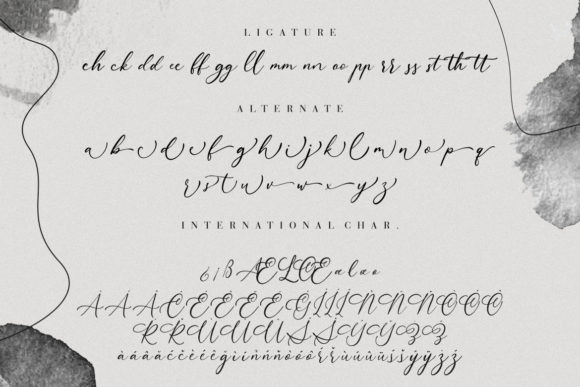 Aurelye Font Poster 9