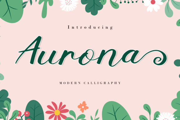 Aurona Font Poster 1