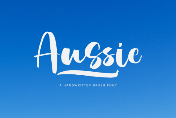 Aussie Font Aussie Font Poster 1