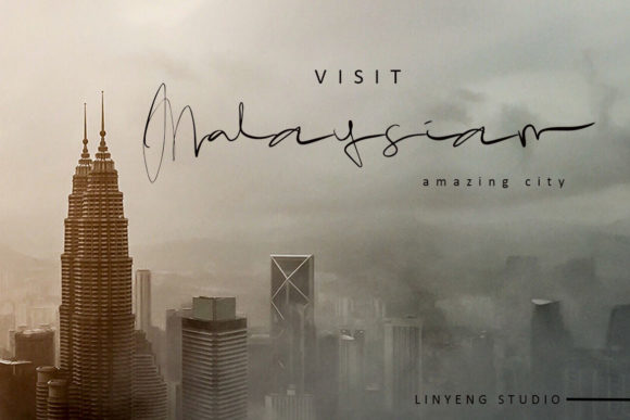 Australion Font Poster 3