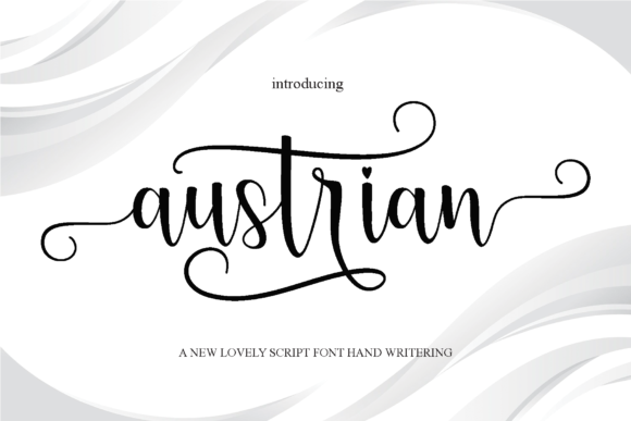 Austrian Font Poster 1