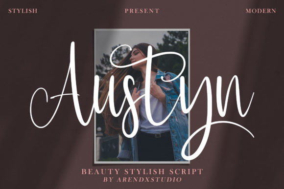 Austyn Font Poster 1