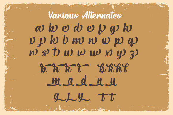 Autentica Font Poster 7