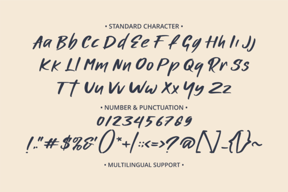 Authand Font Poster 9