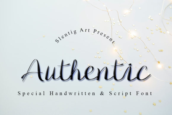 Authentic Font